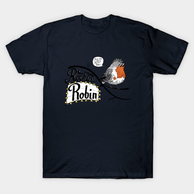 Rockin Robin T-Shirt by Airgita